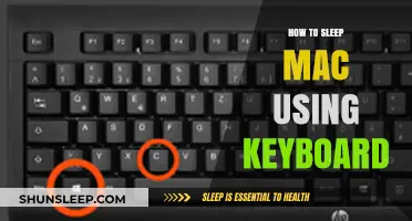 Use your Keyboard to Put Your Mac to Sleep
