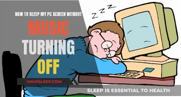 PC Sleep Mode: Keep Your Music Playing