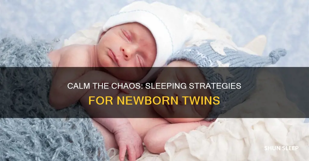 how to sleep newborn twins