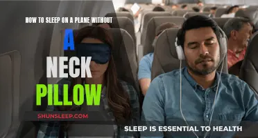 Strategies for Sleeping Comfortably on a Plane Without a Pillow