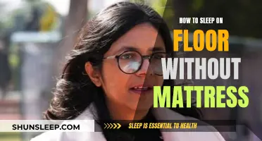 Floor Sleeping: Comfortably Dozing Without a Mattress