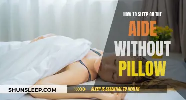 Guide to Sleeping Pillowless and Sideways Comfortably