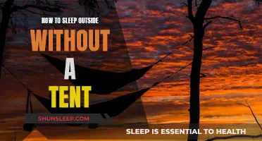 Sleeping Under the Stars: No Tent Required