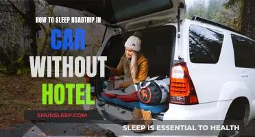 Sleep in Your Car: Road Trip Hotel Alternatives