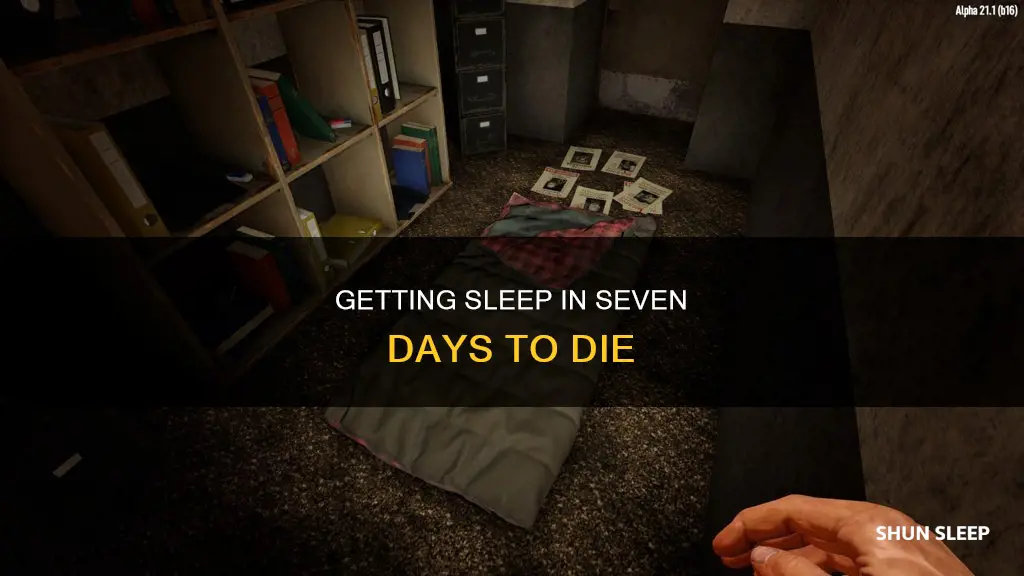 how to sleep seven days to die