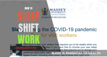 Adjusting Sleep Schedules for Shift Work: A Guide