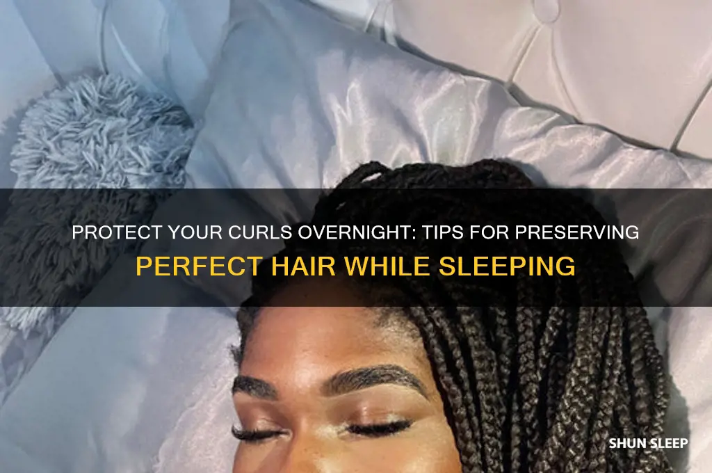 how to sleep so curls don