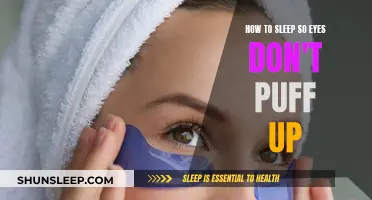 Strategies for Sleeping to Avoid Puffy Eyes