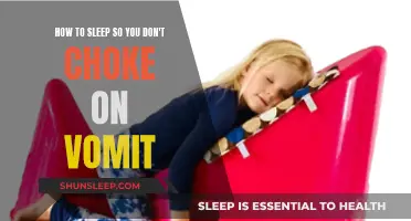 Sleep Positions to Prevent Choking on Vomit