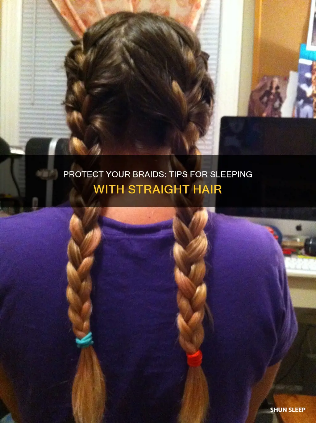 how to sleep so your braids don