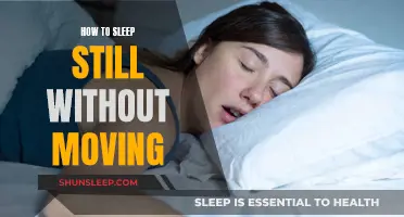 Sleep Steadily: Strategies for Staying Still All Night