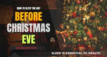 Strategies for Sleep Before Christmas Eve