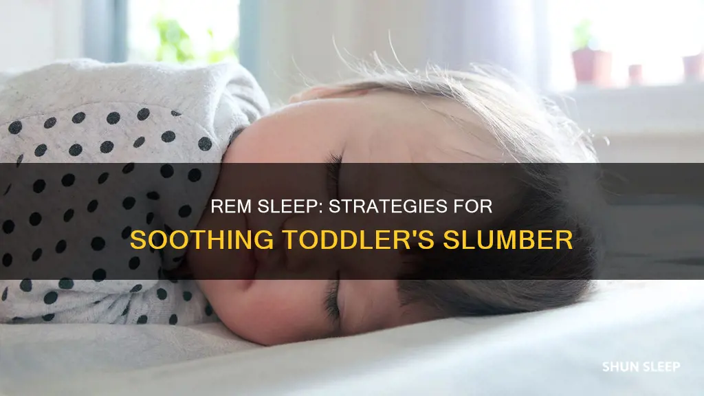 how to sleep through rem toddler