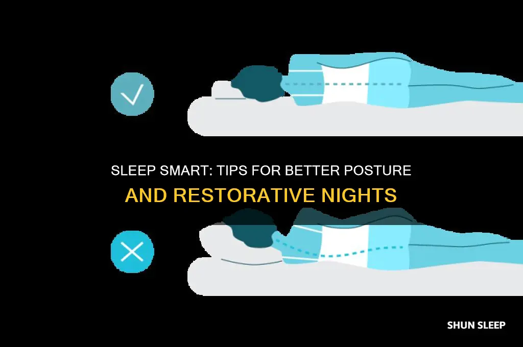 how to sleep to get a good posture