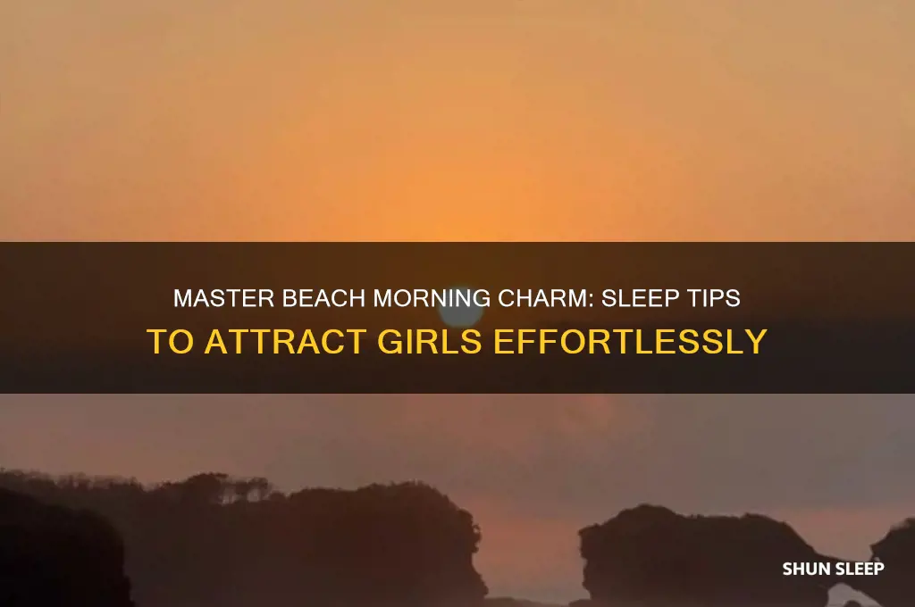 how to sleep to get beach girls in the morning