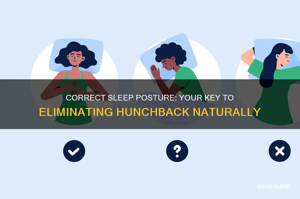 how to sleep to get rid of hunchback