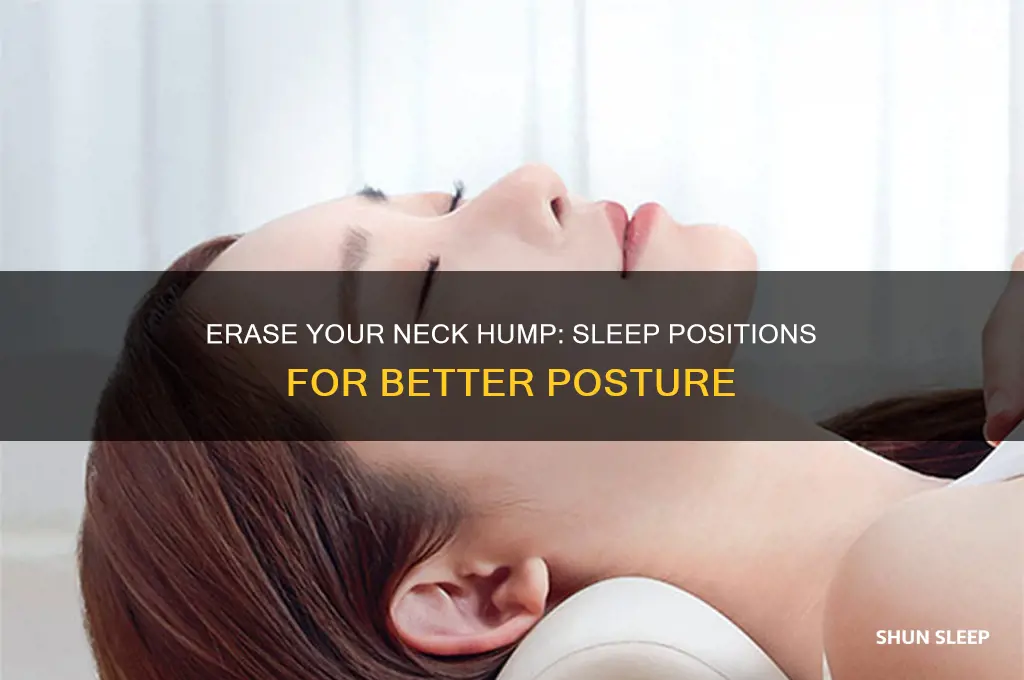 how to sleep to get rid of neck hump