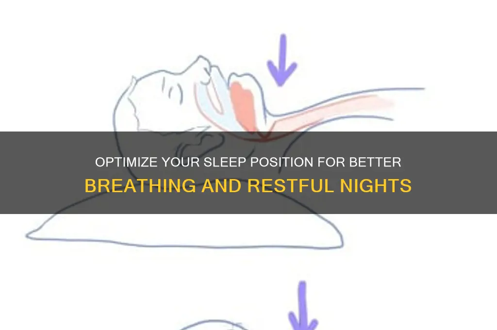 how to sleep to help breathing