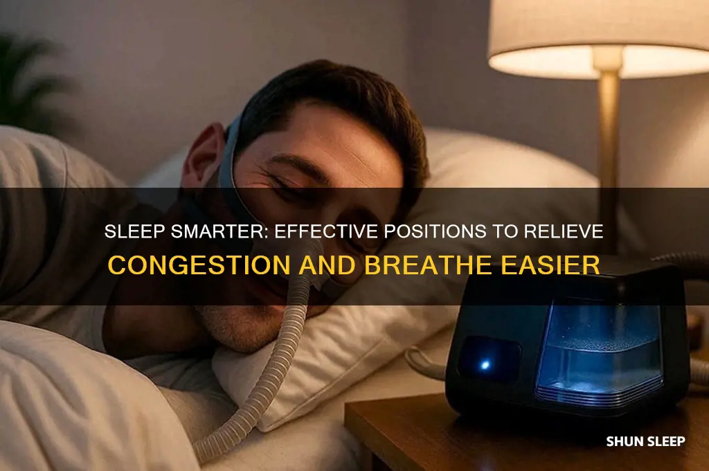 how to sleep to help congestion