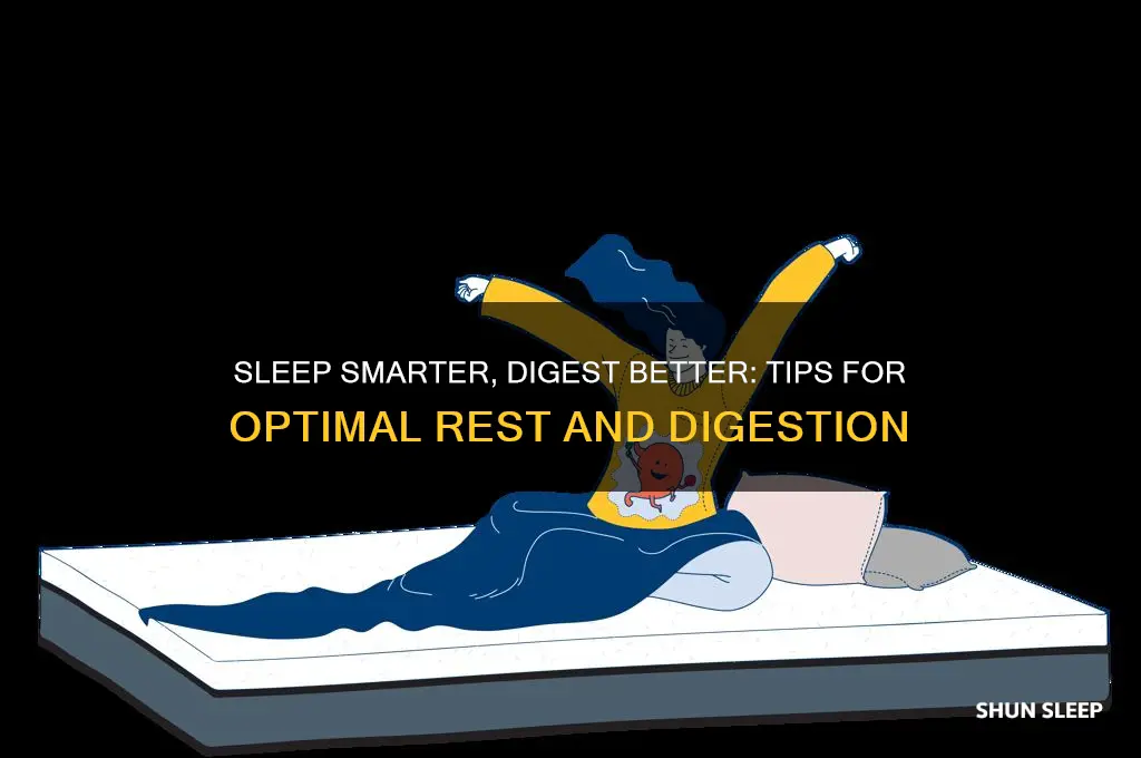 how to sleep to help digestion