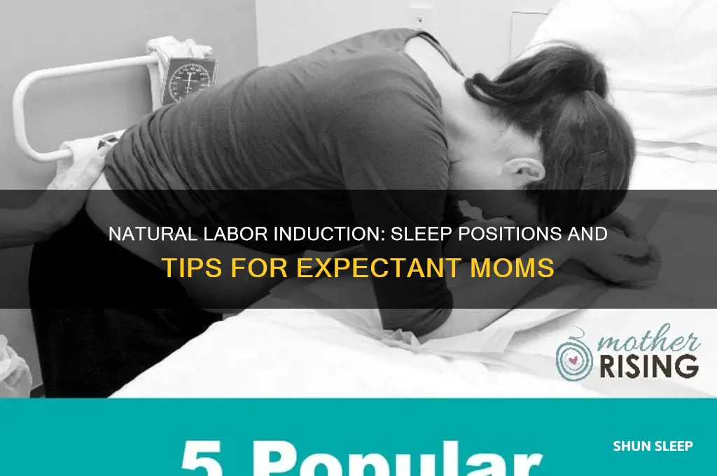 how to sleep to help induce labor