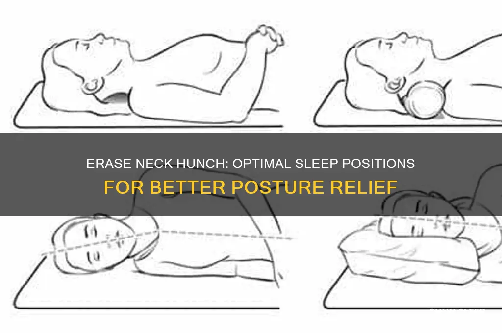 how to sleep to help neck hunch