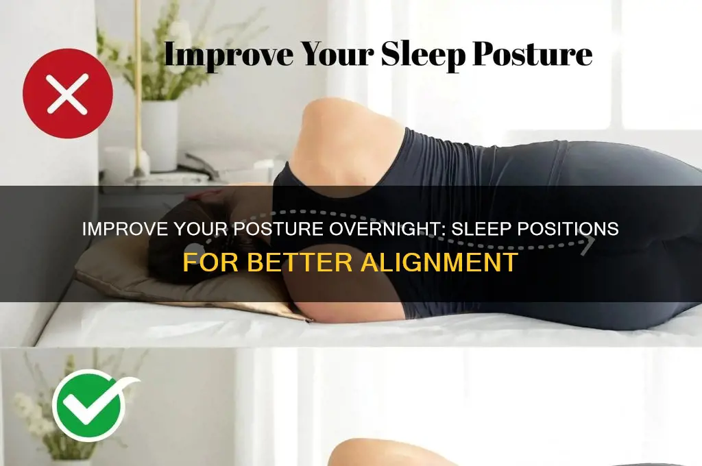 how to sleep to help posture
