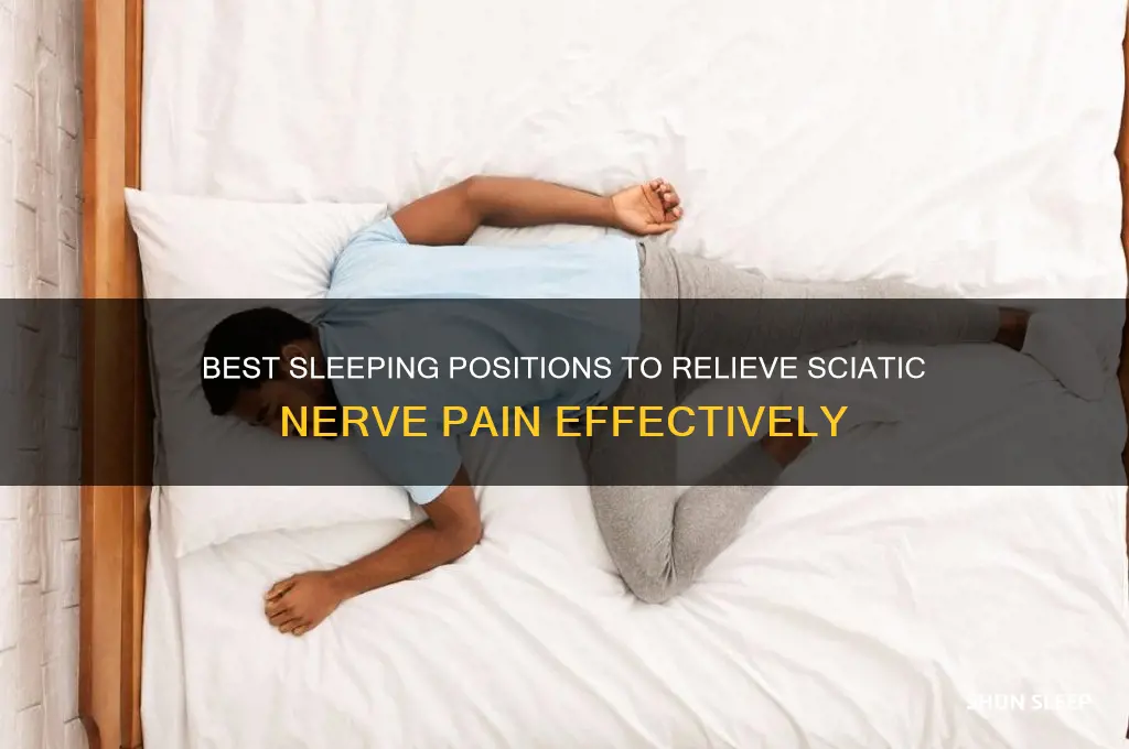 how to sleep to help sciatic nerve pain
