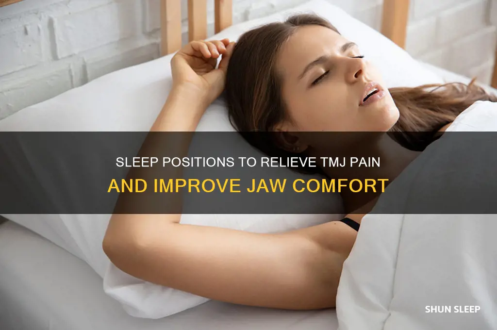 how to sleep to help tmj