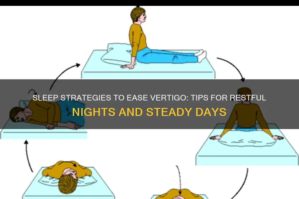 how to sleep to help vertigo