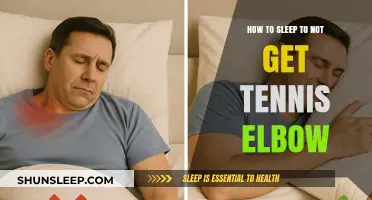 Prevent Tennis Elbow: Optimal Sleep Positions for Healthy Arms and Wrists