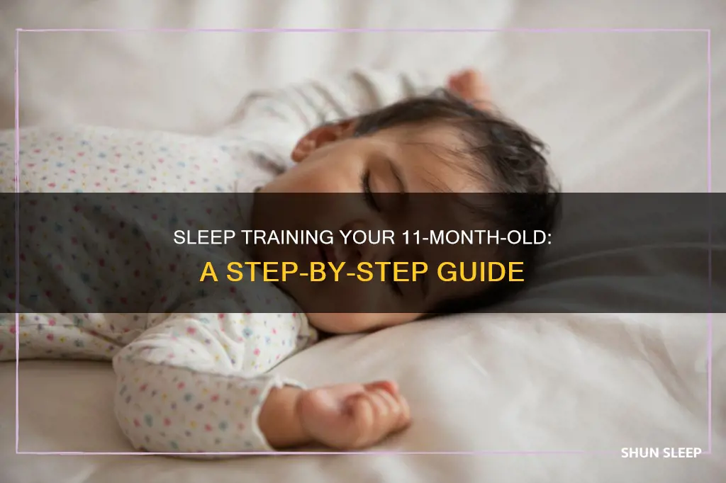 how to sleep train 11 month old