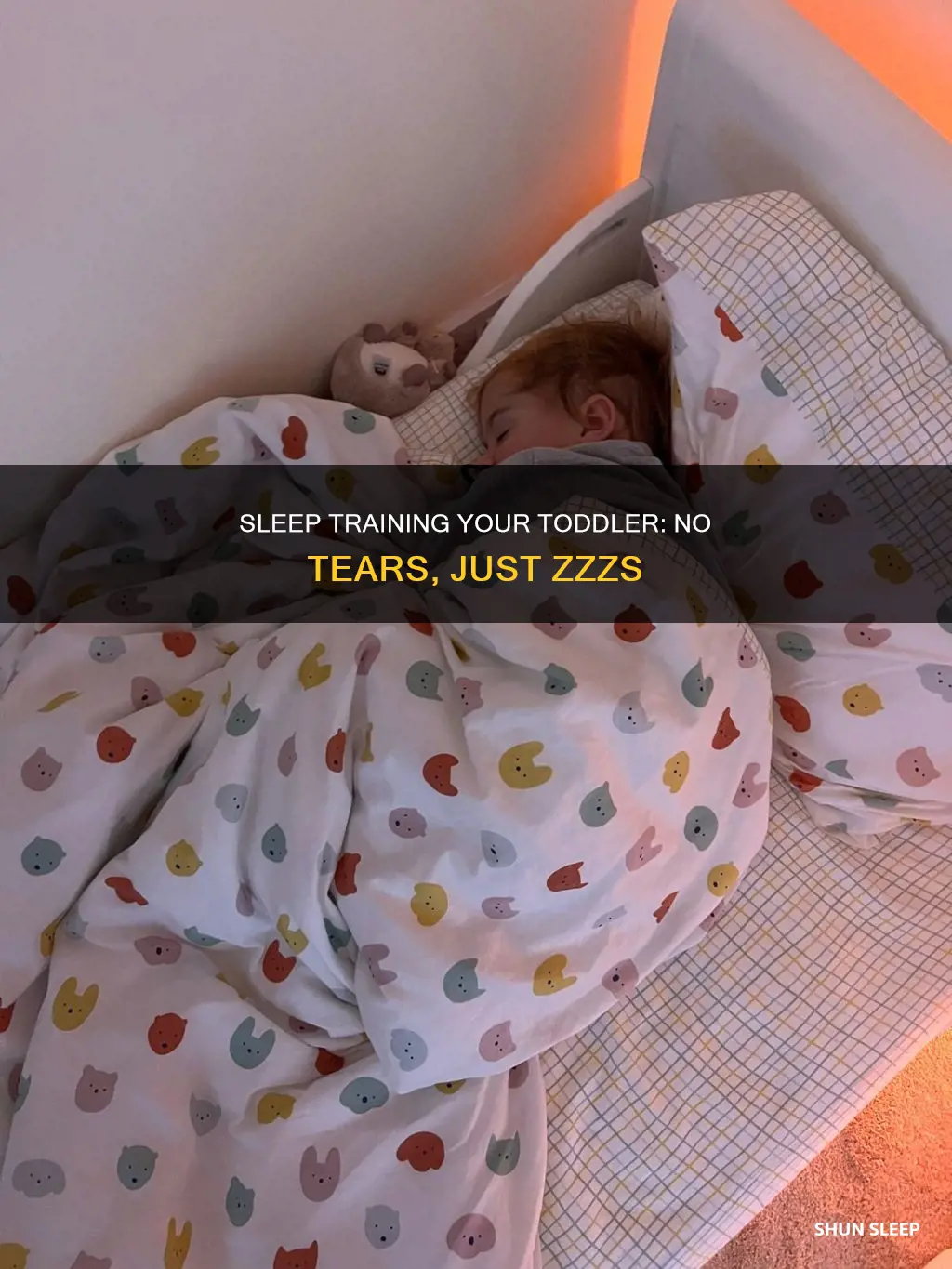 how to sleep train 18 month old without crying
