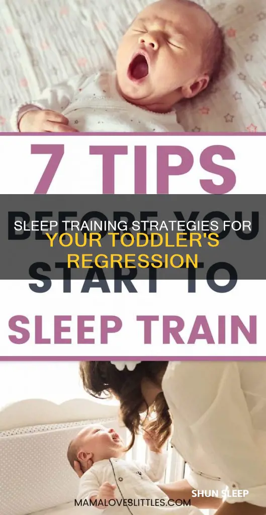 how to sleep train 2 year old at sleep regression