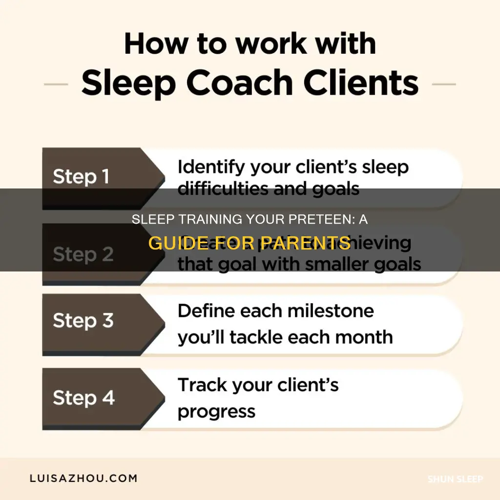 how to sleep train a 10 year old