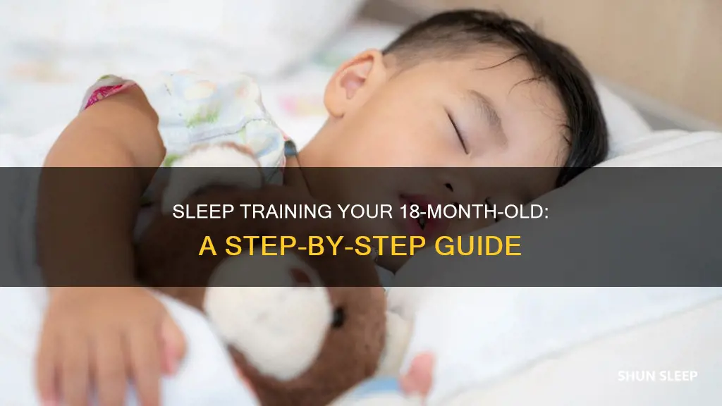 how to sleep train a 18 month old