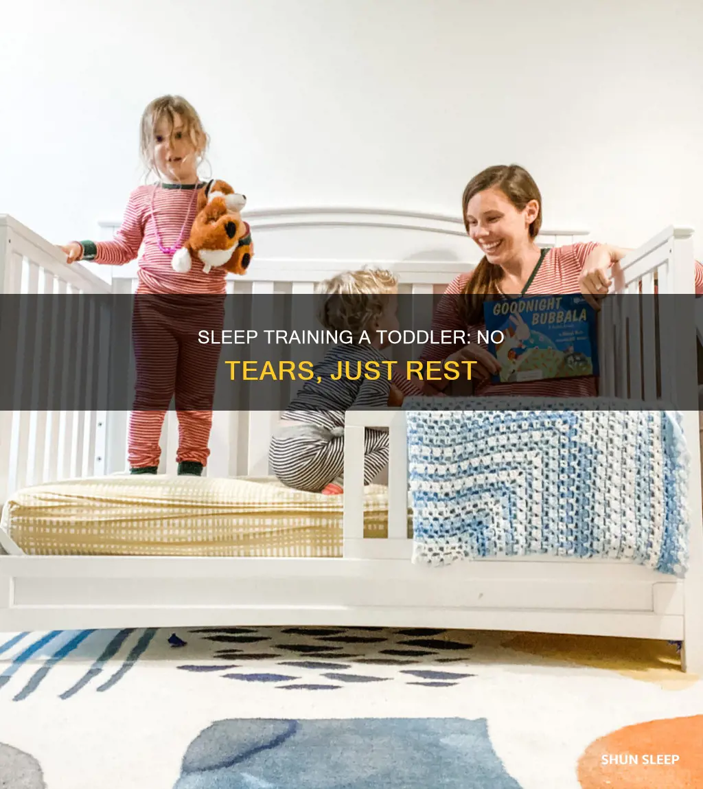 how to sleep train a 2 year old without crying