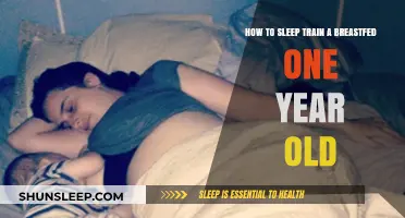 Breastfed Babies: Sleep Training at One Year Old