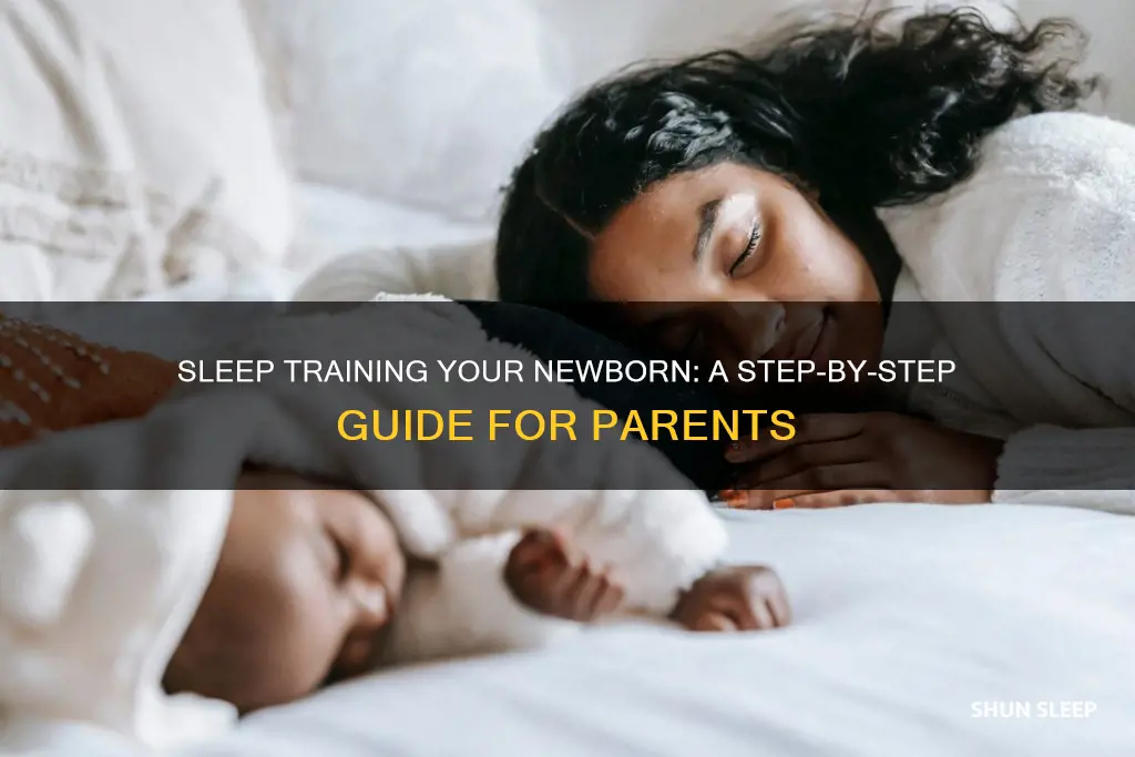 how to sleep train my newborn