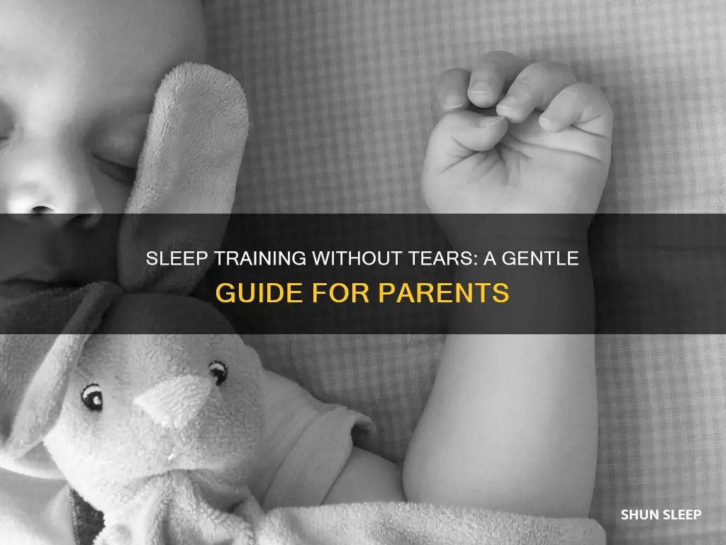 how to sleep train without cry it out