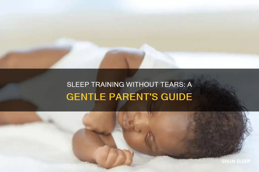 how to sleep train without crying it out
