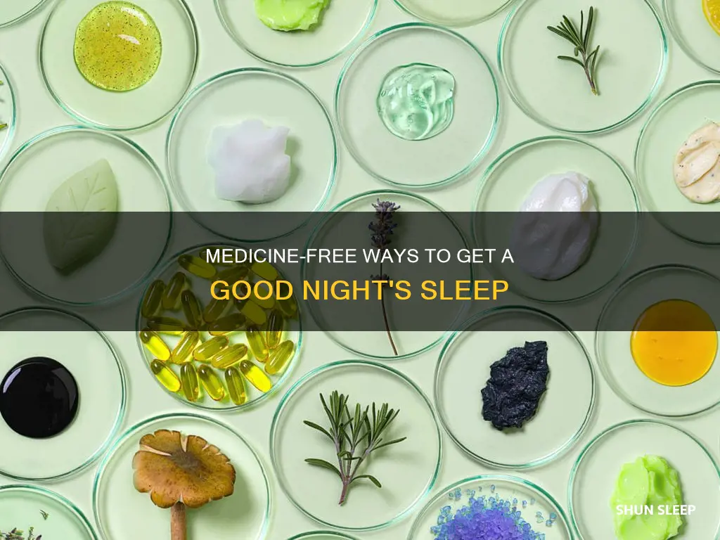 how to sleep when medicine doesn