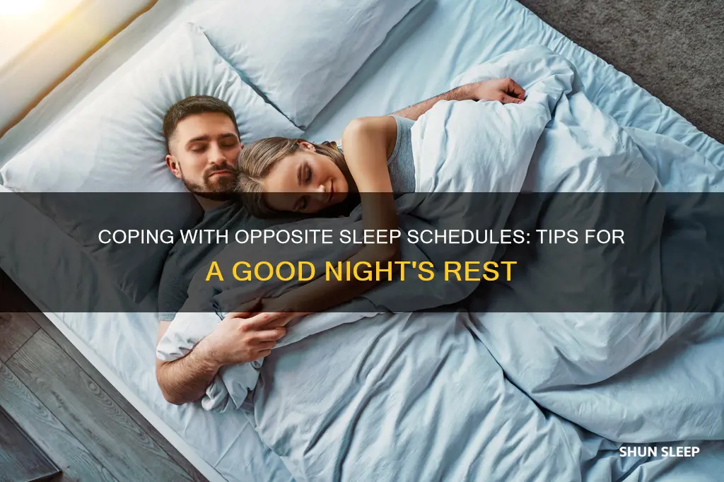 how to sleep when partner works opposite schedule