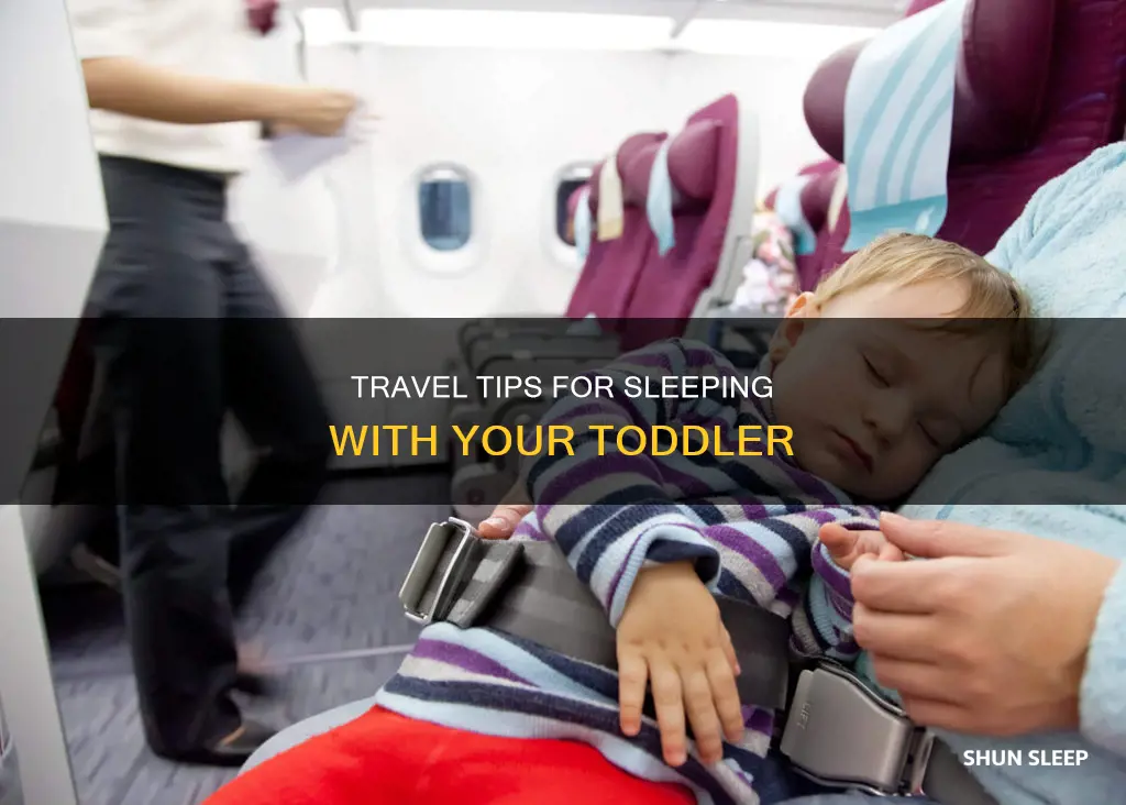 how to sleep with 2 year old when travel