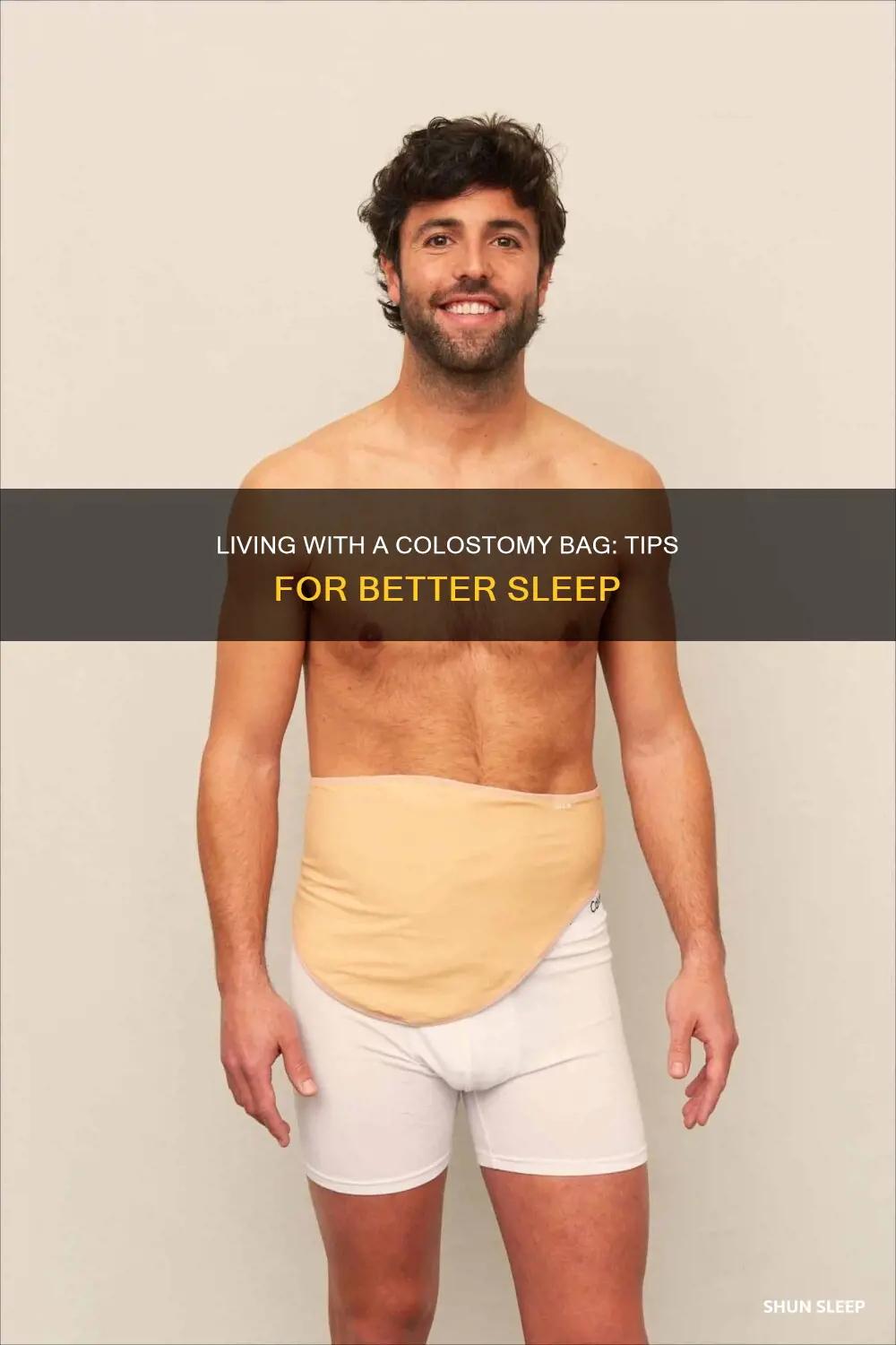 how to sleep with a colostomy bag