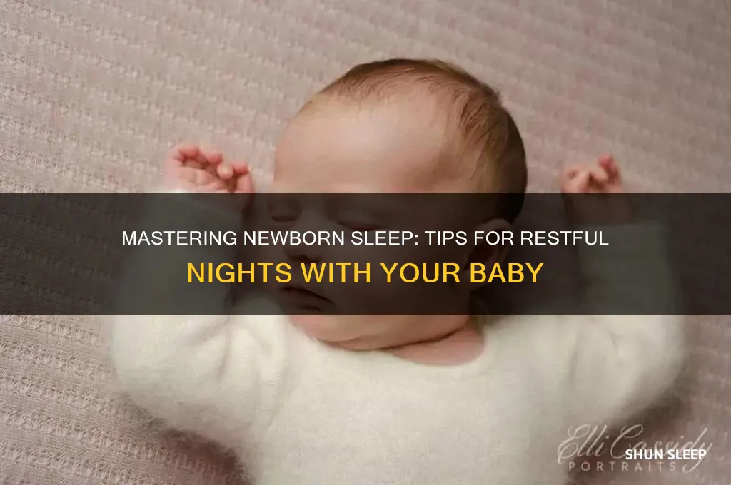 how to sleep with a newborn baby