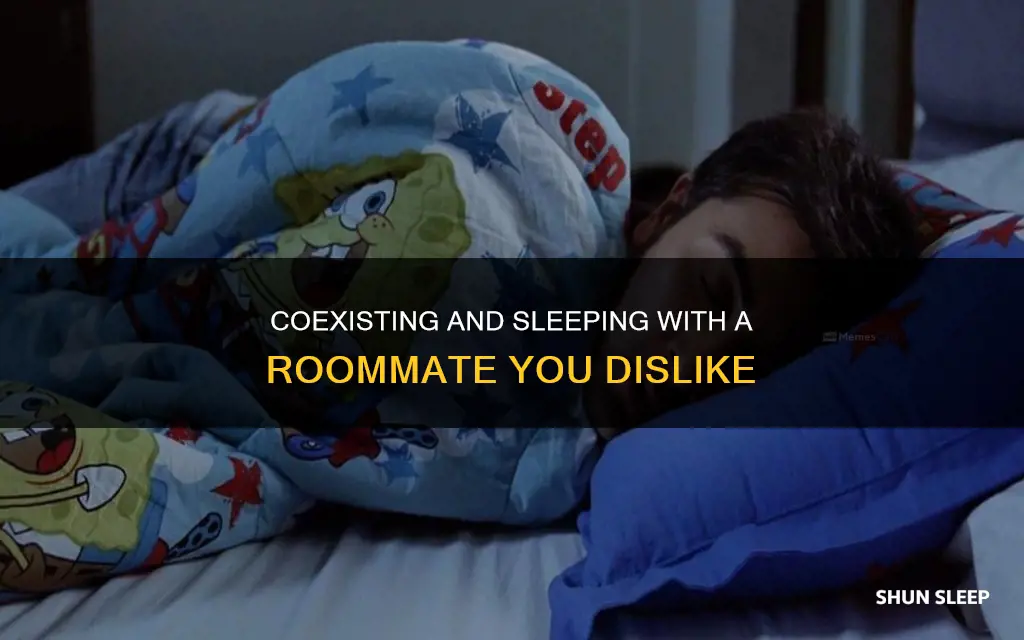 how to sleep with a roommate that you don