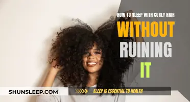 Protect Your Curls: Tips for Sleeping with Curly Hair