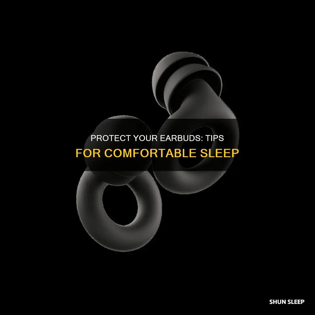 how to sleep with earbuds without breaking them