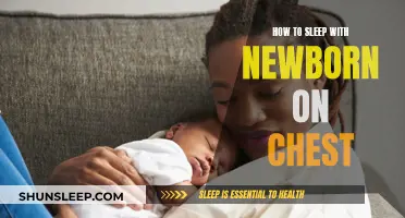 Sleep soundly with your newborn on your chest
